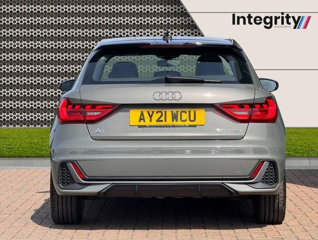 Audi A1 2021 1.0 Tfsi 30 S Line Sportback S Tro D17DBG Grey #4