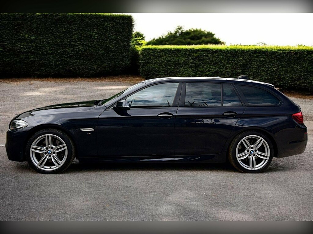 BMW 5 Series 3.0 530D M Sport Touring Euro 6 S Black #6