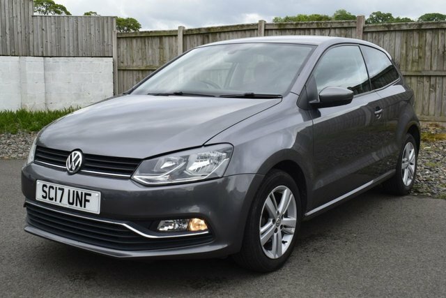 Volkswagen Polo 1.0 Bluemotion Tech Match Edition Hatchback Pe SC17UNF Grey #3