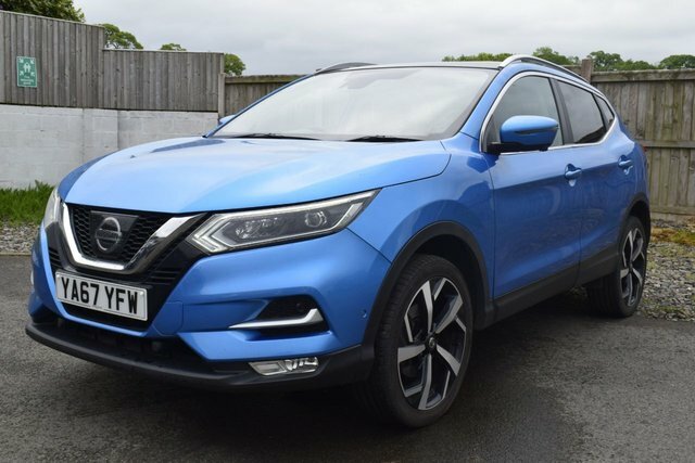 Nissan Qashqai 1.5 Dci Tekna Suv Euro 6 S S YA67YFW Blue #3