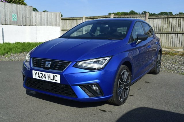 Seat Ibiza 1.0 Tsi Xcellence Lux Hatchback Dsg Eur YA24HJC Blue #3