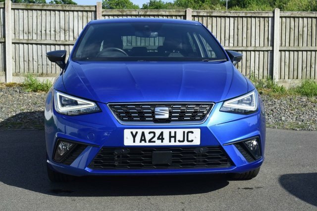 Seat Ibiza 1.0 Tsi Xcellence Lux Hatchback Dsg Eur YA24HJC Blue #2