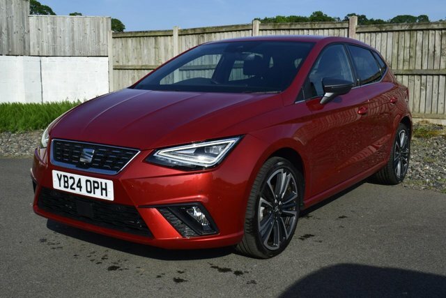 Seat Ibiza 1.0 Tsi Xcellence Lux Hatchback Dsg Eur YB24OPH Red #3