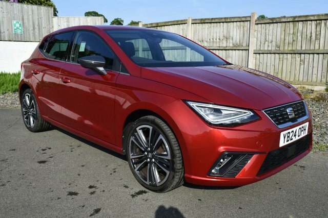Seat Ibiza 1.0 Tsi Xcellence Lux Hatchback Dsg Eur YB24OPH Red #6