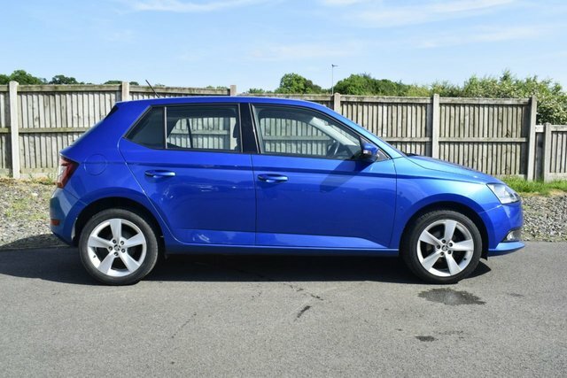 Skoda Fabia 1.0 Tsi Se L Hatchback Euro 6 S GL21TBU Blue #5