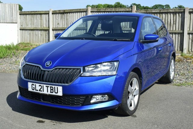 Skoda Fabia 1.0 Tsi Se L Hatchback Euro 6 S GL21TBU Blue #3