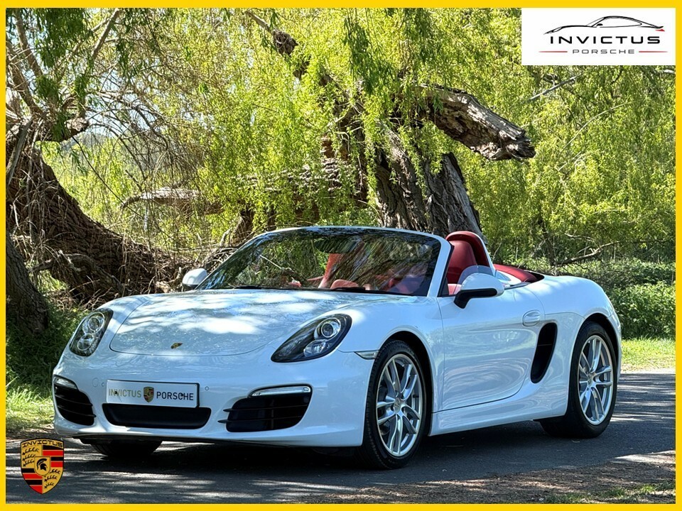 Porsche Boxster 2.7 981 White