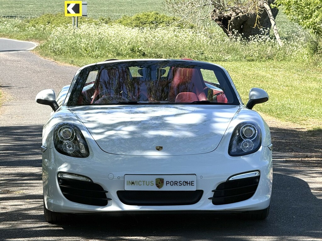 Porsche Boxster 2.7 981 White #3