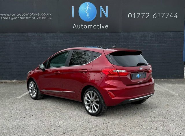 Ford Fiesta Vignale 1 Owner Huge Spec Inc Pan Roof Sat N Red #6