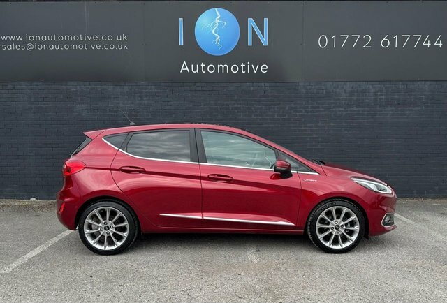 Ford Fiesta Vignale 1 Owner Huge Spec Inc Pan Roof Sat N Red #2