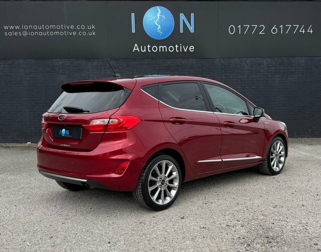 Ford Fiesta Vignale 1 Owner Huge Spec Inc Pan Roof Sat N Red