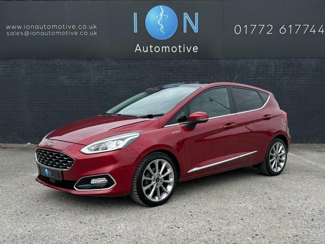 Ford Fiesta Vignale 1 Owner Huge Spec Inc Pan Roof Sat N Red #5