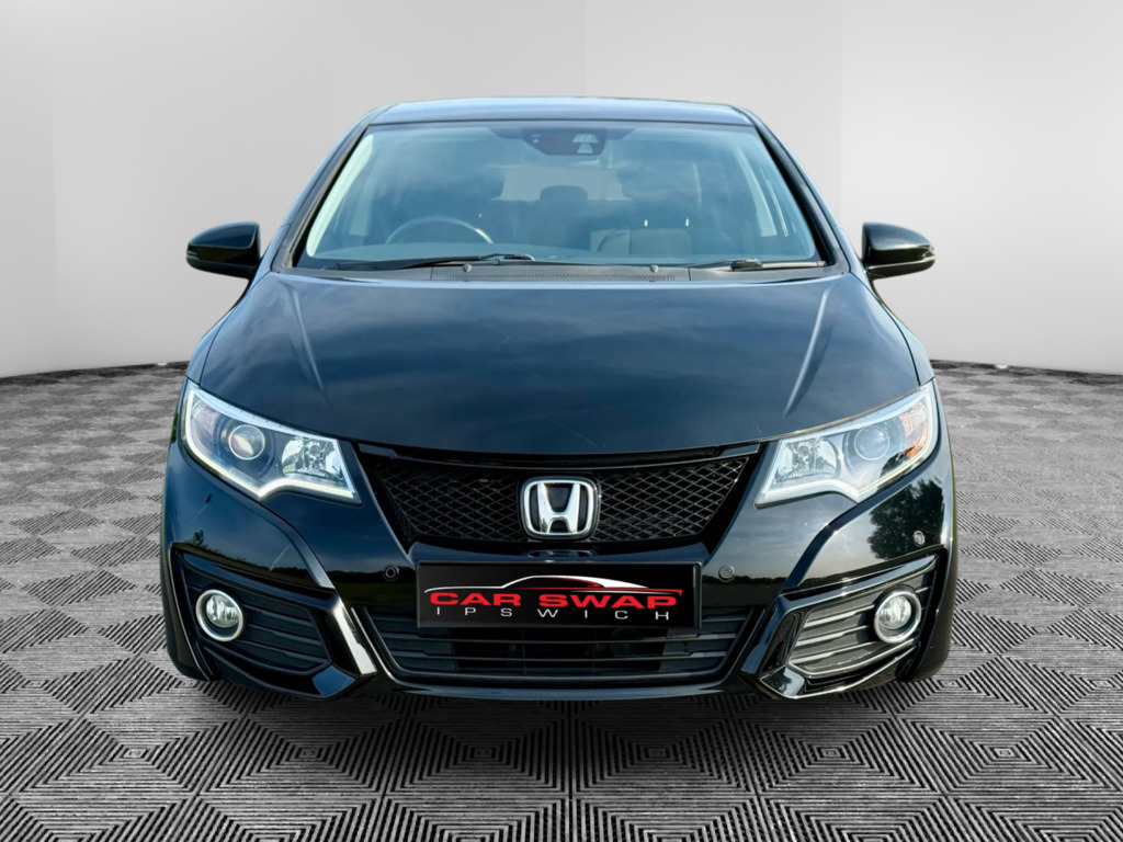 Honda Civic 1.8 I-vtec Se Plus Navi Hatchback Man OY66ZTM Black #5
