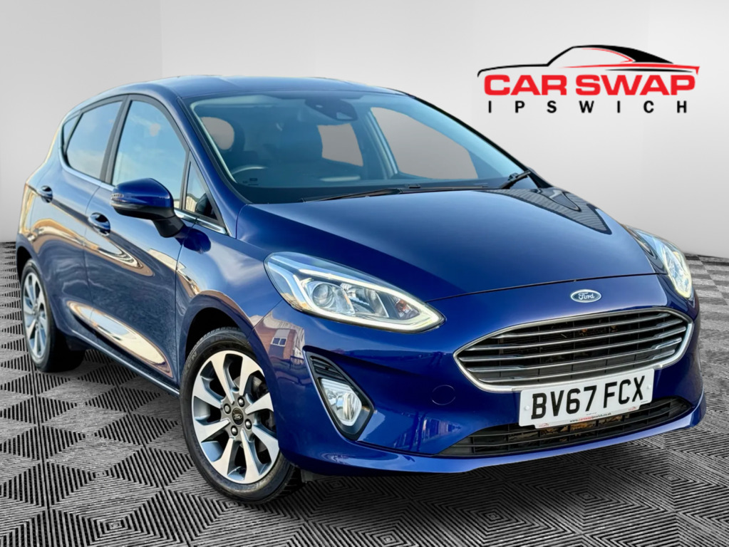 Ford Fiesta Fiesta Hatchback BV67FCX Blue #4