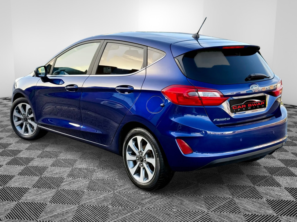 Ford Fiesta Fiesta Hatchback BV67FCX Blue #2