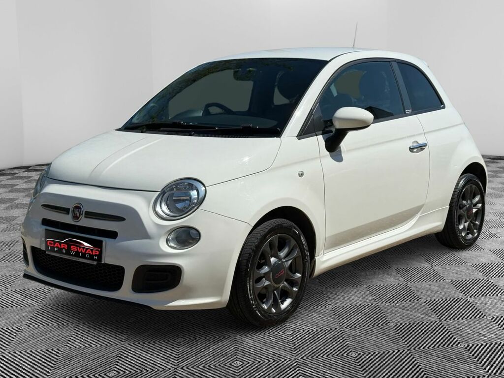 Fiat 500 1.2 S Hatchback Euro 6 Ss 69 WP64SZL White #6