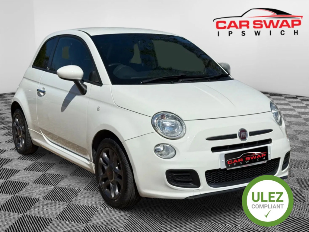 Fiat 500 1.2 S Hatchback Euro 6 Ss 69 White