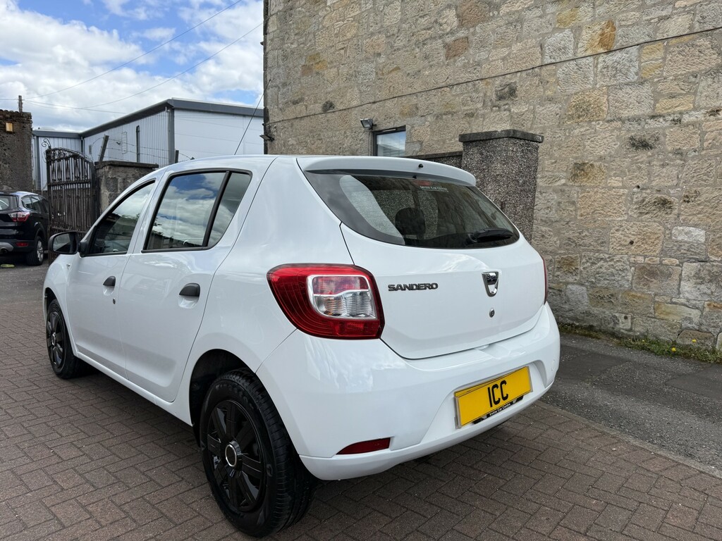 Dacia Sandero 1.2 Ambiance Euro 5 White #4