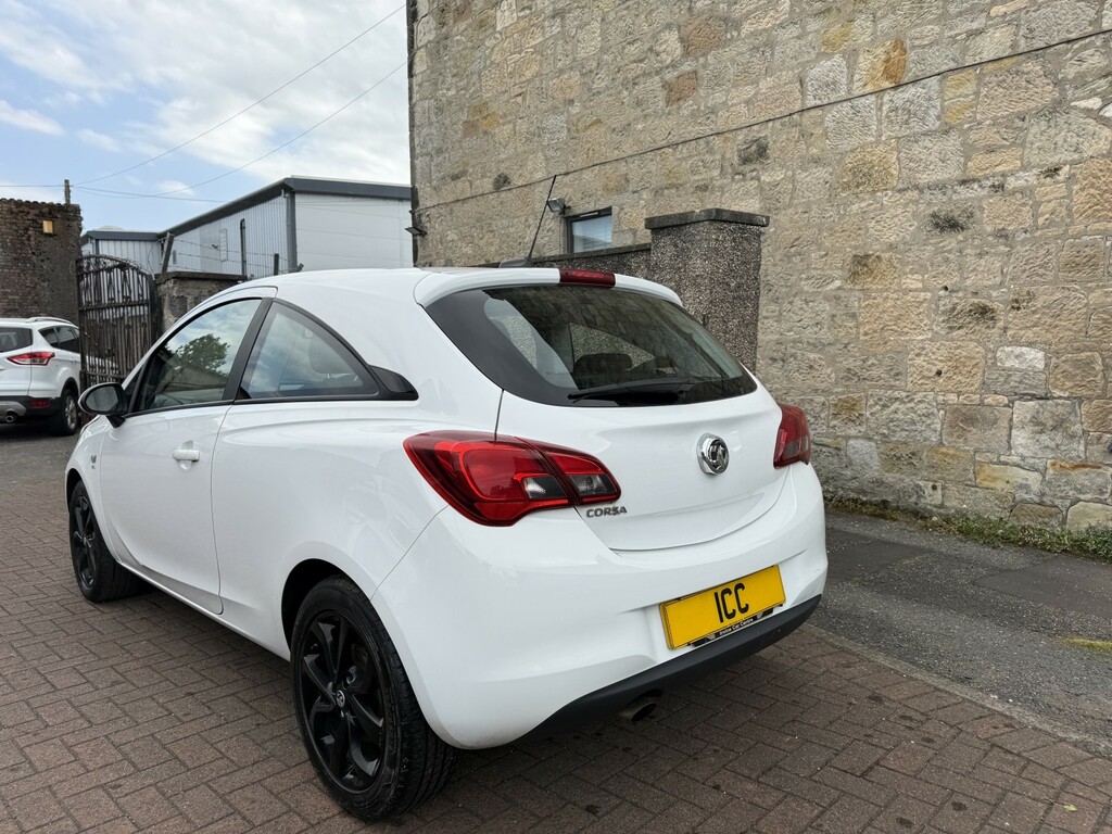 Vauxhall Corsa Hatchback 1.4 I Ecotec Sri 2017 DE67VGP White #2