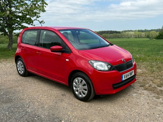 Skoda Citigo 2014 1.0 Mpi Se Hatchback Euro 5 Red