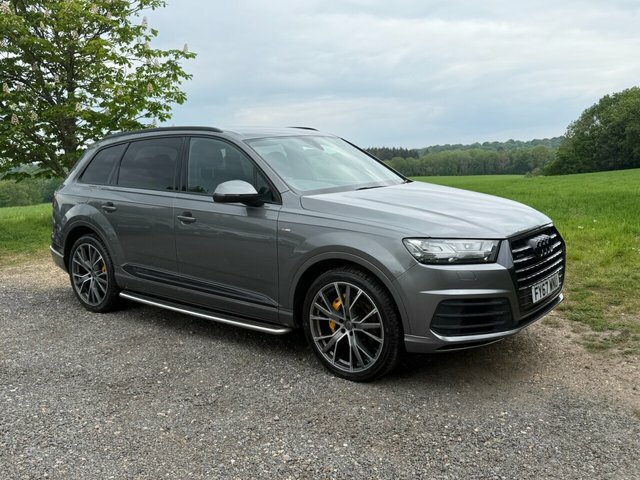 Audi Q7 2017 3.0 Tdi V6 S Line Suv Tiptronic Qu FY67WNU Grey #2