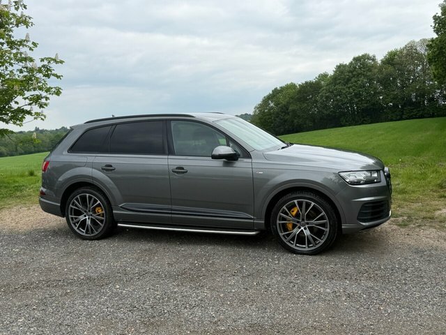 Audi Q7 2017 3.0 Tdi V6 S Line Suv Tiptronic Qu FY67WNU Grey #4