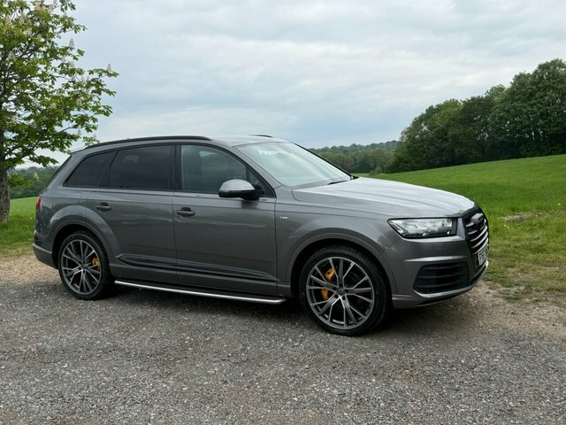 Audi Q7 2017 3.0 Tdi V6 S Line Suv Tiptronic Qu FY67WNU Grey #3