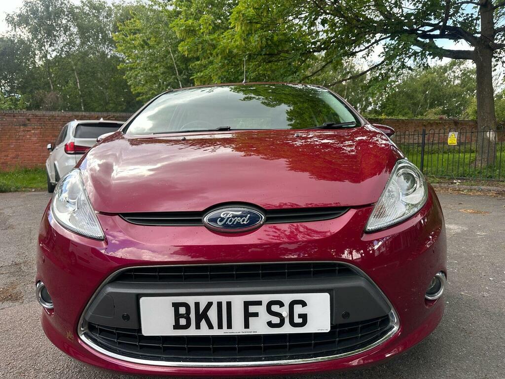 Ford Fiesta Hatchback 1.4 Zetec 201111 BK11FSG Red #2