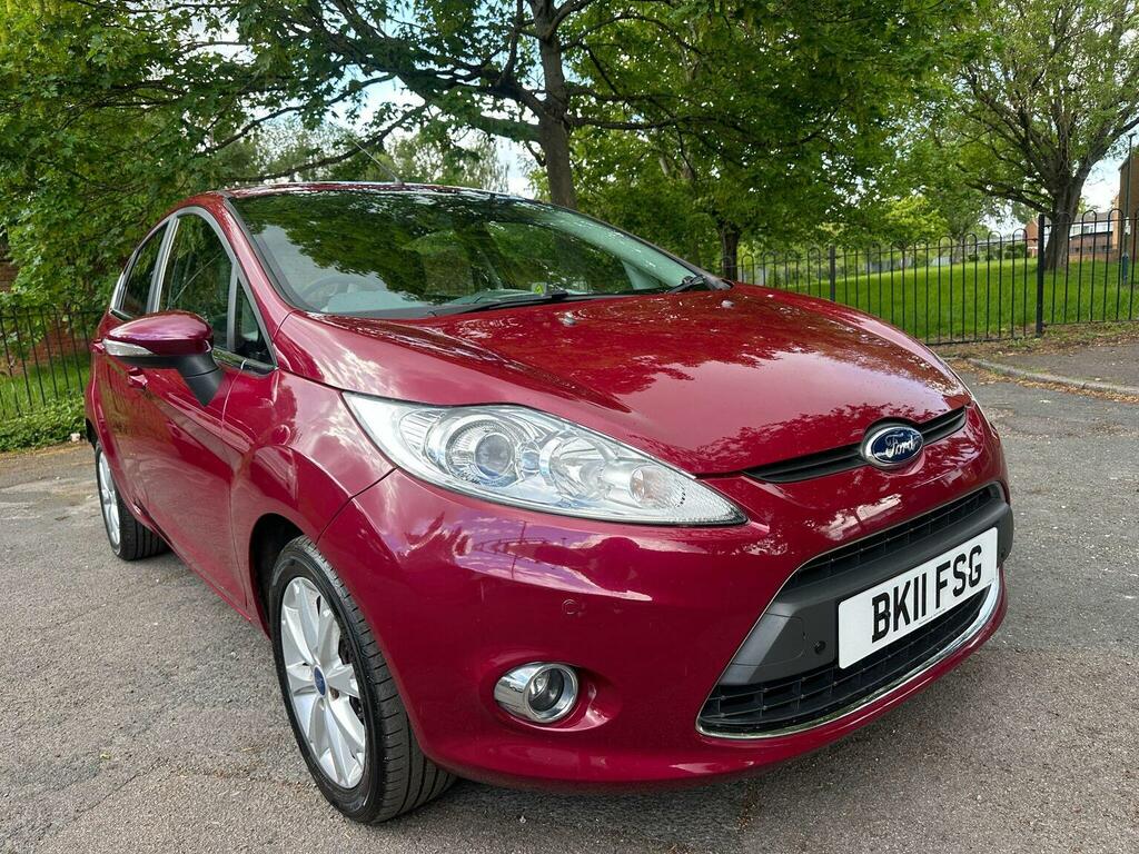 Ford Fiesta Hatchback 1.4 Zetec 201111 BK11FSG Red #6