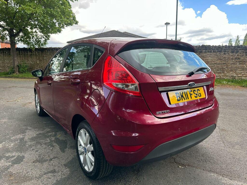 Ford Fiesta Hatchback 1.4 Zetec 201111 BK11FSG Red #4