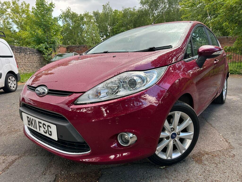 Ford Fiesta Hatchback 1.4 Zetec 201111 BK11FSG Red #3