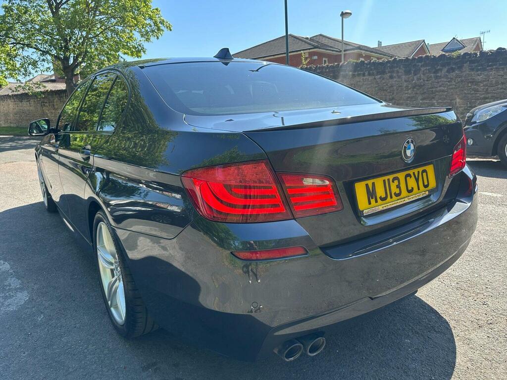 BMW 5 Series Saloon 2.0 520D M Sport Euro 5 Ss 201 MJ13CYO Grey #4
