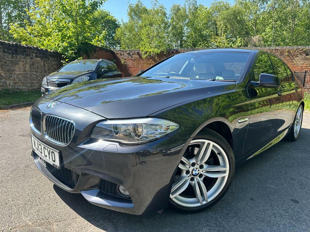 BMW 5 Series Saloon 2.0 520D M Sport Euro 5 Ss 201 MJ13CYO Grey #3