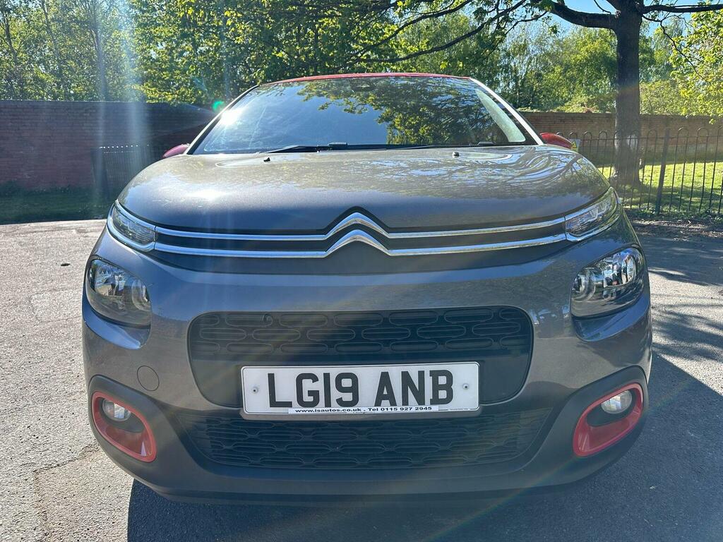 Citroen C3 Hatchback 1.2 Puretech Flair Euro 6 Ss 201 LG19ANB Grey #2