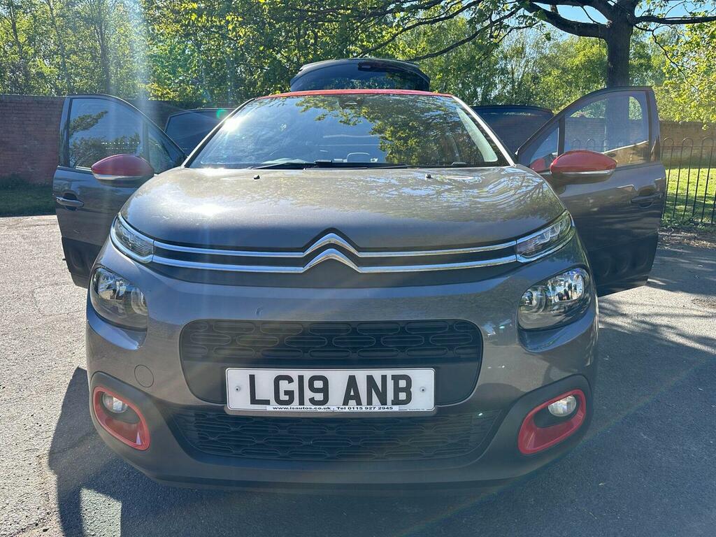 Citroen C3 Hatchback 1.2 Puretech Flair Euro 6 Ss 201 LG19ANB Grey #6
