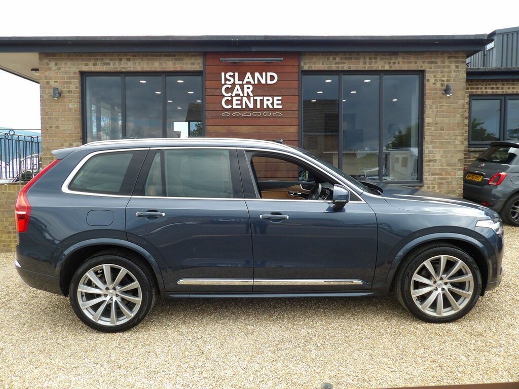 Volvo XC90 B5d Inscription Pro Awd Geartronic Estate BC69EFP Blue #2