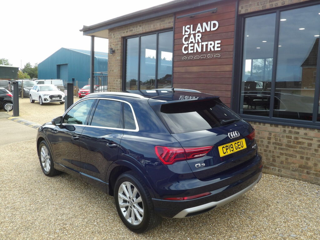 Audi Q3 Estate 40 Tfsi Quattro Sport S Tronic. CP19GEU Blue #3