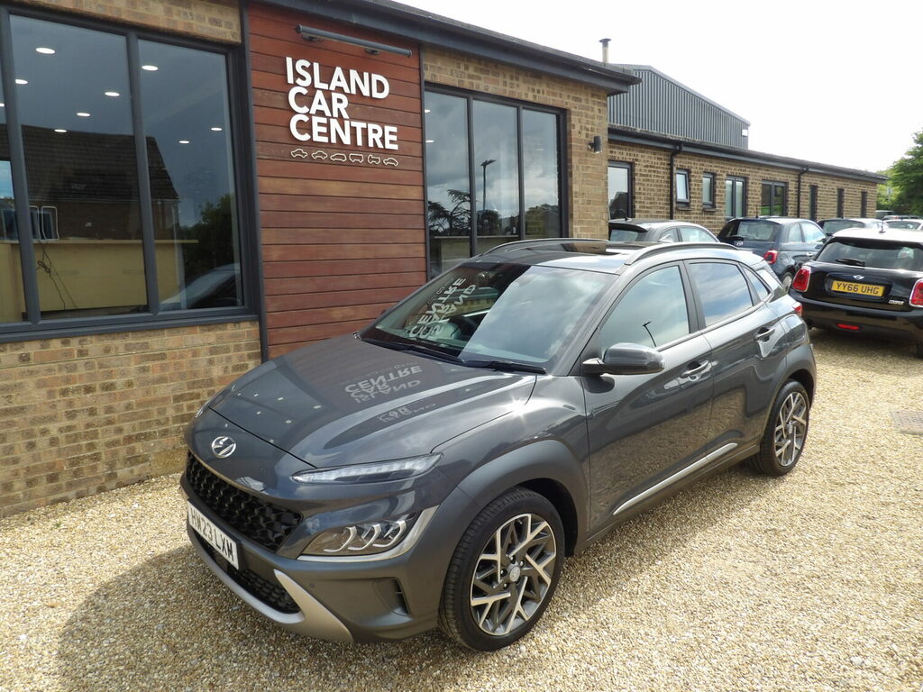 Hyundai Kona Hatchback 1.6 Gdi Hybrid Ultimate Dct HW23LXM Grey #5