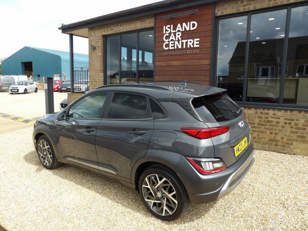 Hyundai Kona Hatchback 1.6 Gdi Hybrid Ultimate Dct HW23LXM Grey #4