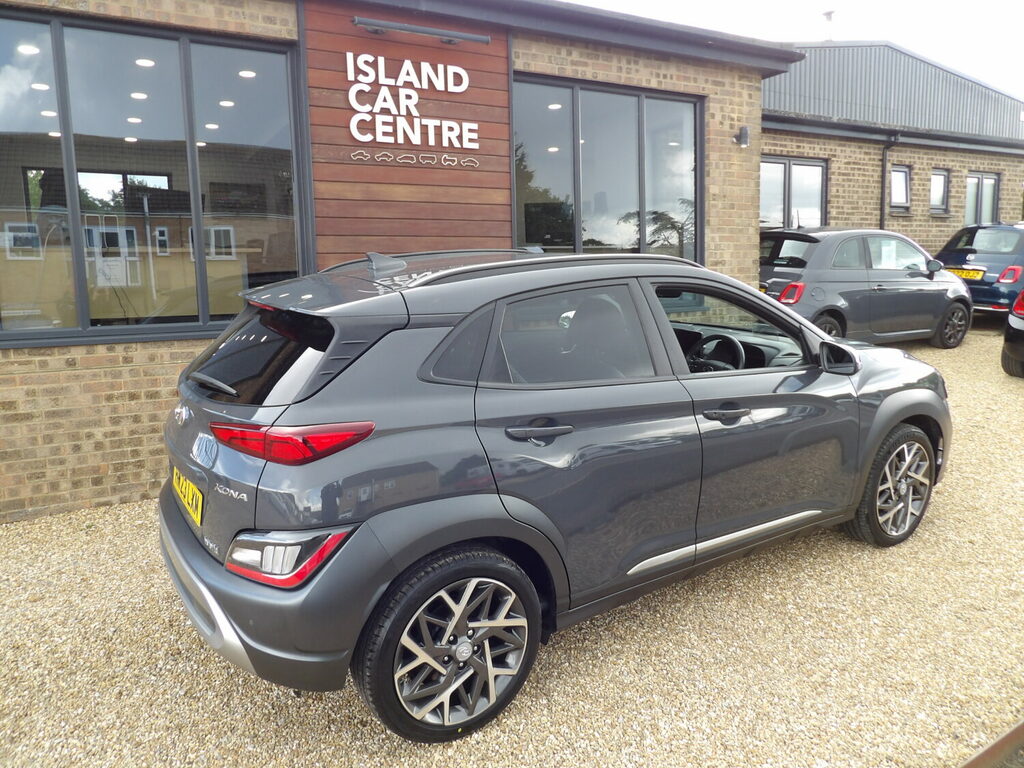 Hyundai Kona Hatchback 1.6 Gdi Hybrid Ultimate Dct HW23LXM Grey #6