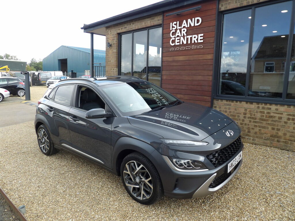 Hyundai Kona Hatchback 1.6 Gdi Hybrid Ultimate Dct HW23LXM Grey #3