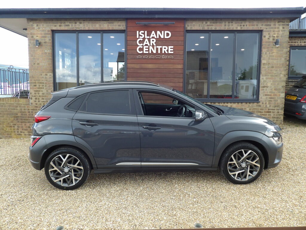 Hyundai Kona Hatchback 1.6 Gdi Hybrid Ultimate Dct Grey