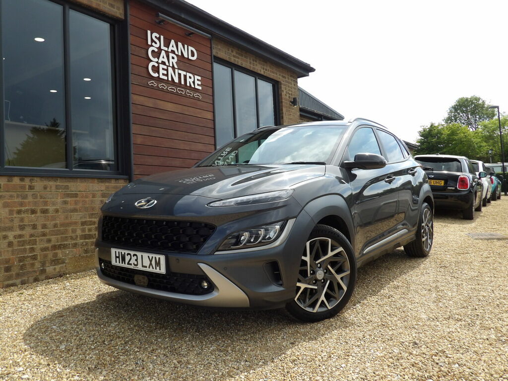 Hyundai Kona Hatchback 1.6 Gdi Hybrid Ultimate Dct HW23LXM Grey #2