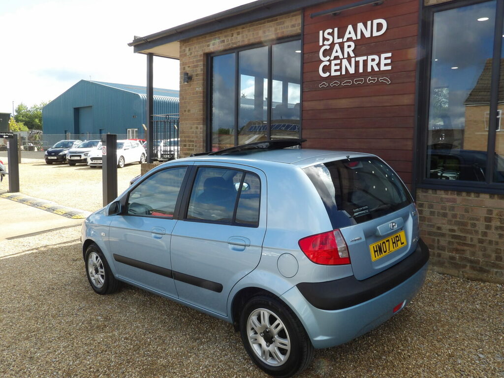 Hyundai Getz Hatchback 1.4 Cdx Blue #4