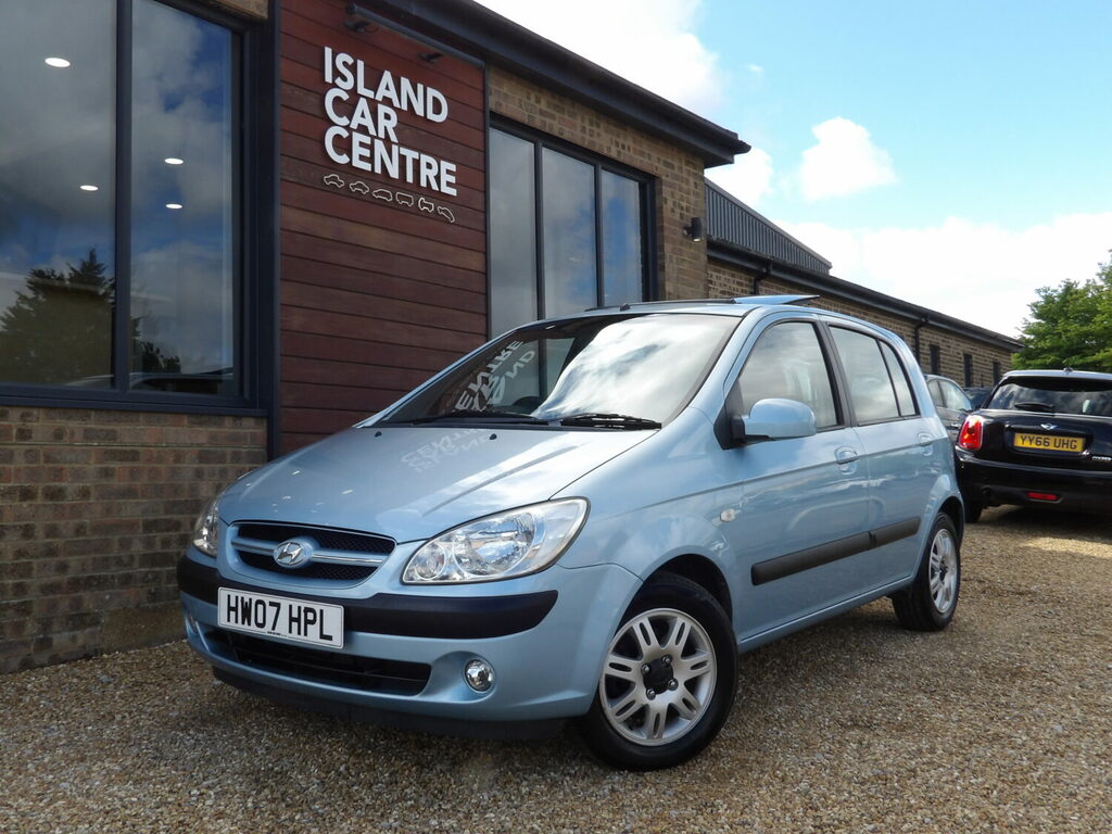 Hyundai Getz Hatchback 1.4 Cdx Blue #2