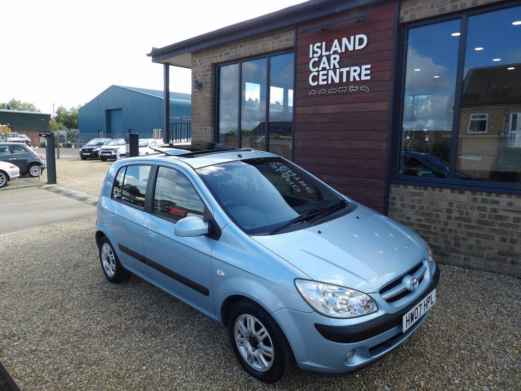 Hyundai Getz Hatchback 1.4 Cdx Blue #3