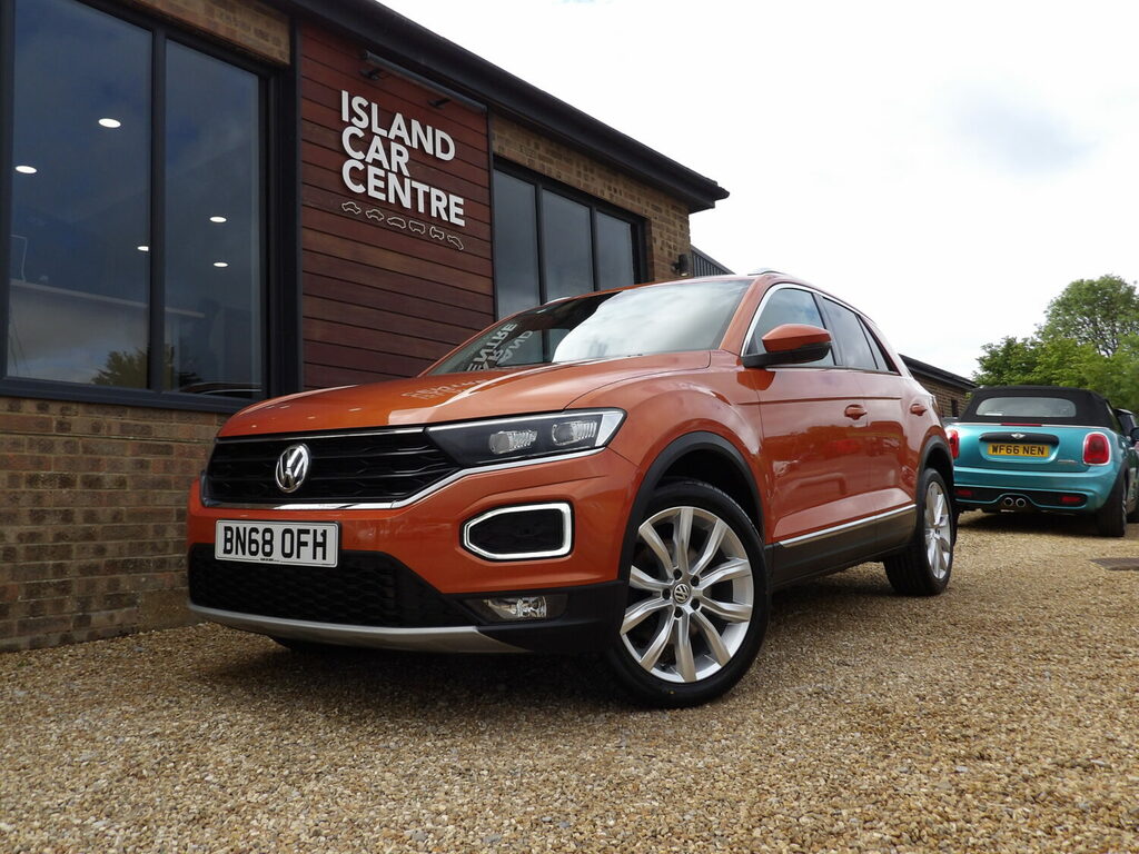 Volkswagen T-Roc Hatchback 2.0 Tdi 4Motion Sel 5Dr. Orange #2