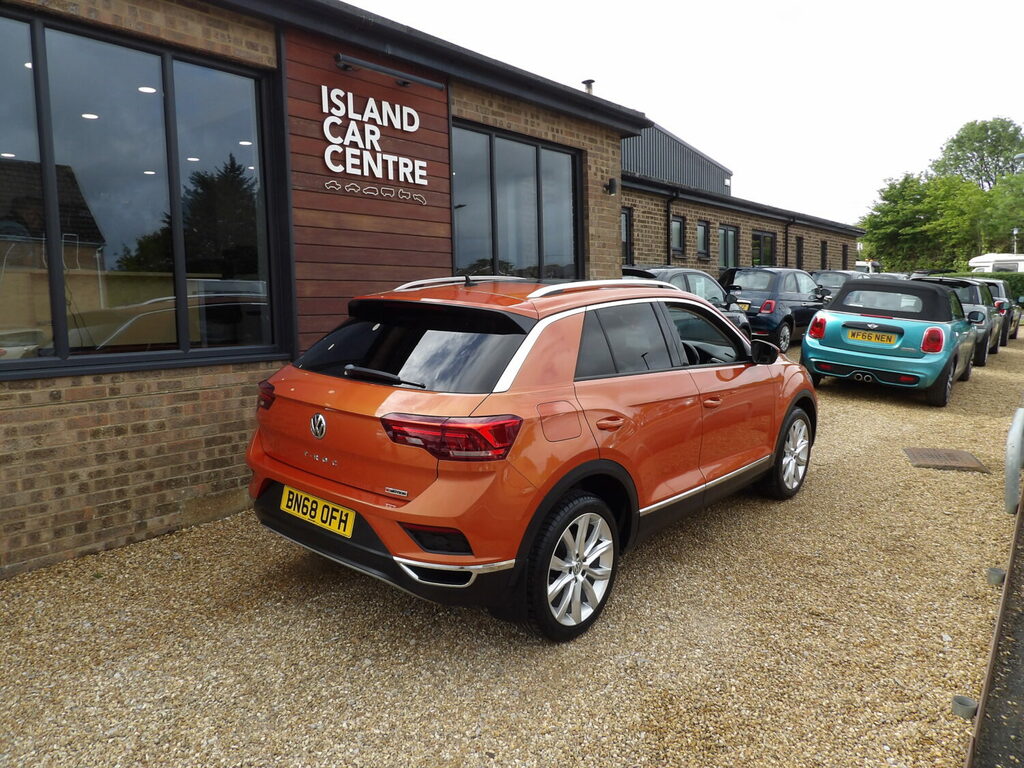 Volkswagen T-Roc Hatchback 2.0 Tdi 4Motion Sel 5Dr. Orange #3