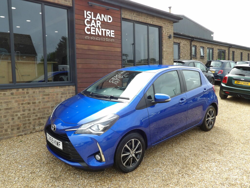 Toyota Yaris Hatchback 1.5 Vvt-i Icon Tech CV69KWF Blue #5