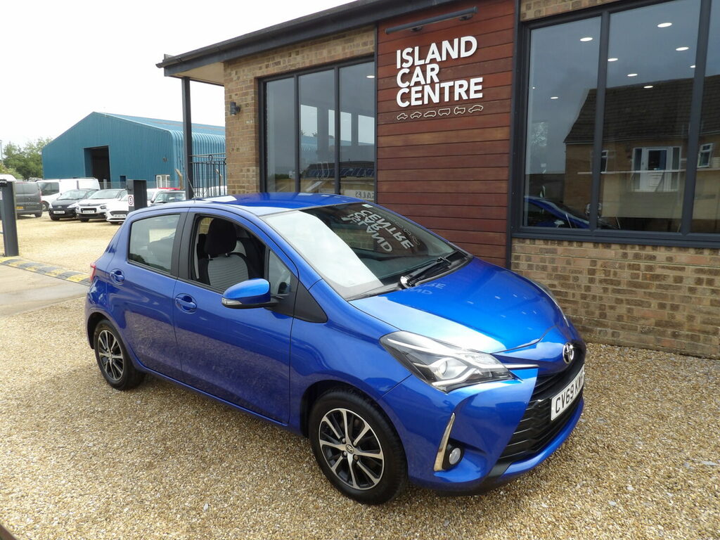 Toyota Yaris Hatchback 1.5 Vvt-i Icon Tech CV69KWF Blue #3